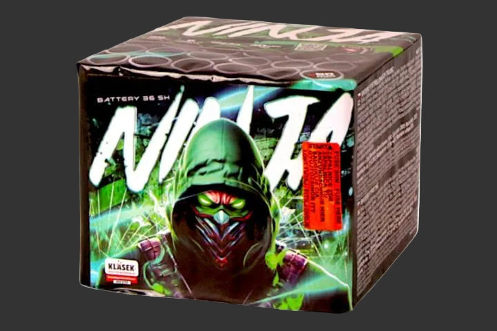 Batterie NINJA - 36 tirs (1-10 pcs)