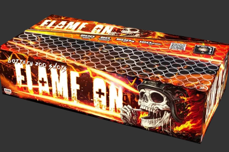 Batterie FLAME - 200 tirs (1-3 pcs)
