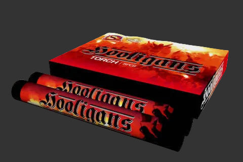 Torches HOOLIGANS RED (5-50 pcs)