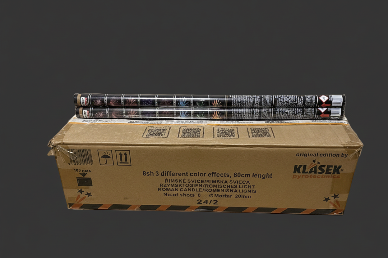 KLASEK - 8 coups -20mm (48 pcs - 960 pcs)