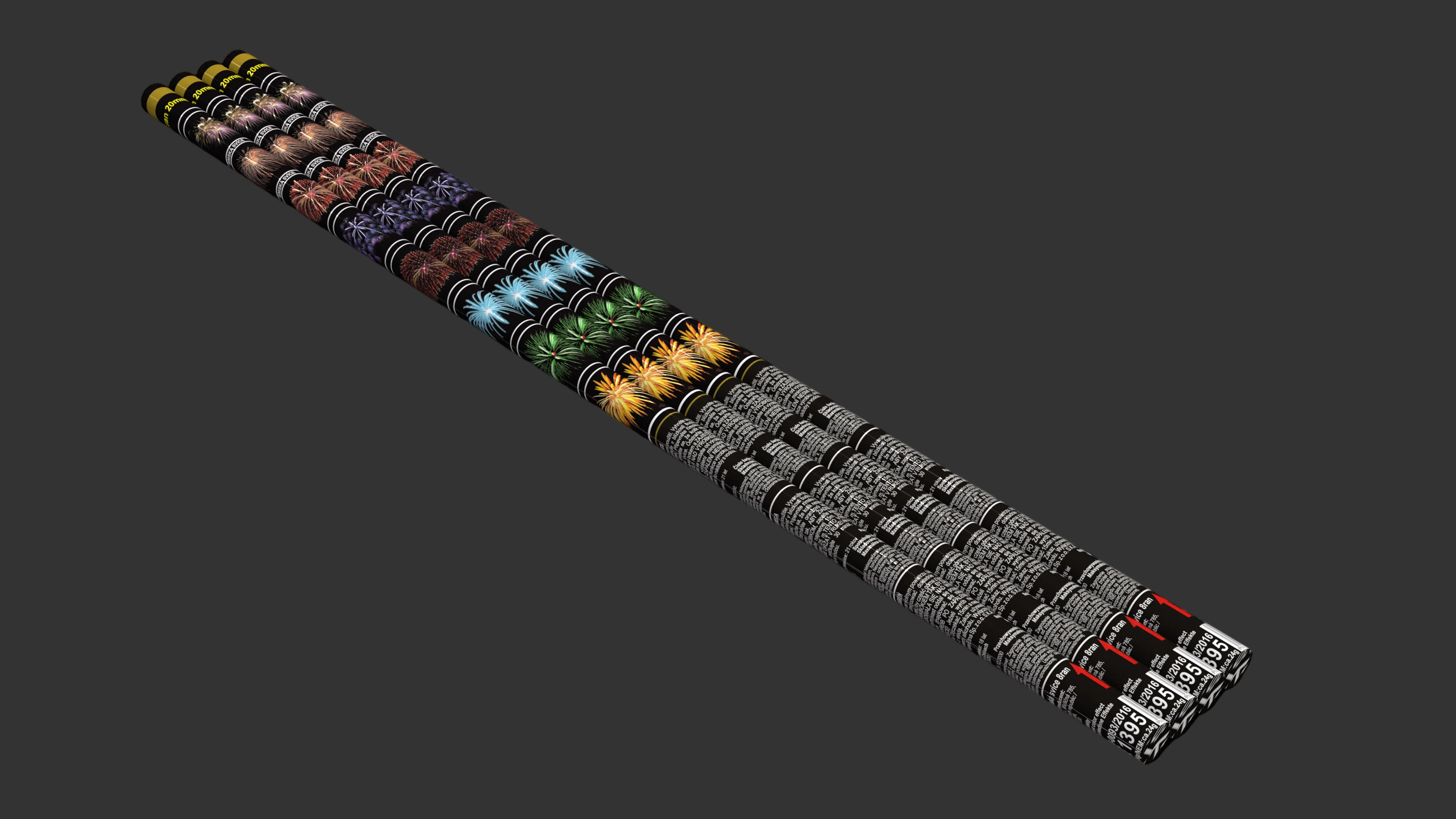 Mortier 20mm - 8 coups (64 pièces)