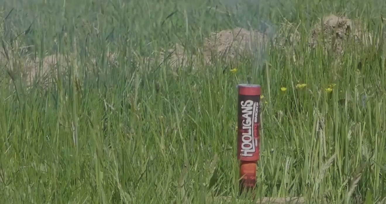 Fumigènes Hooligans RED (5-100 pcs)